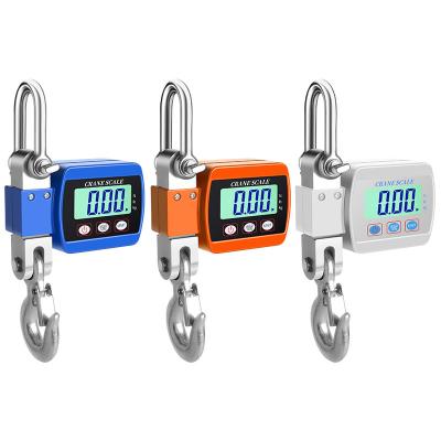 Portable 300kg Digital Display Electronic Hook Scale Ocs Hanging Crane Scales for 500kg Cross-Border Lifting Capability