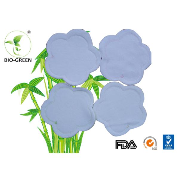 Round Organic Bamboo Breast Pads Absorb Microfiber Materials Founded