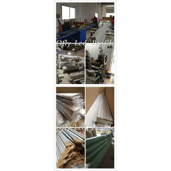 6063 T3-T8 Aluminum Alloy Recessed LED Profile with Anodized Finish and Customized Length Options