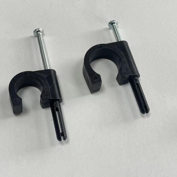 Thickened Plastic Cable Clips Pipe Clips Burr Free Versatility