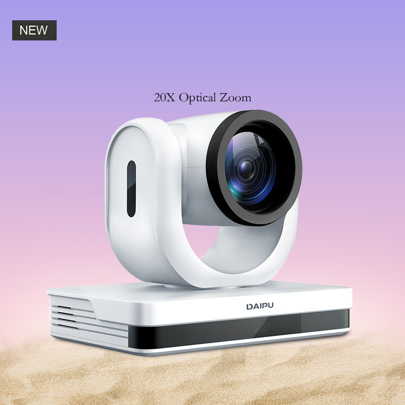 PTC-20S PoE HD-MI 3G-SDI USB 1080P60 HD IP Broadcasting Auto Tracking Video Conference Camera