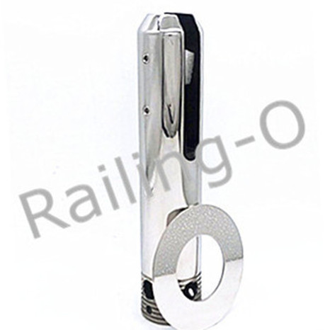 Round Stainless Steel Spigot Satin Finish 2205 Duplex  Glass Pool Fence Spigots