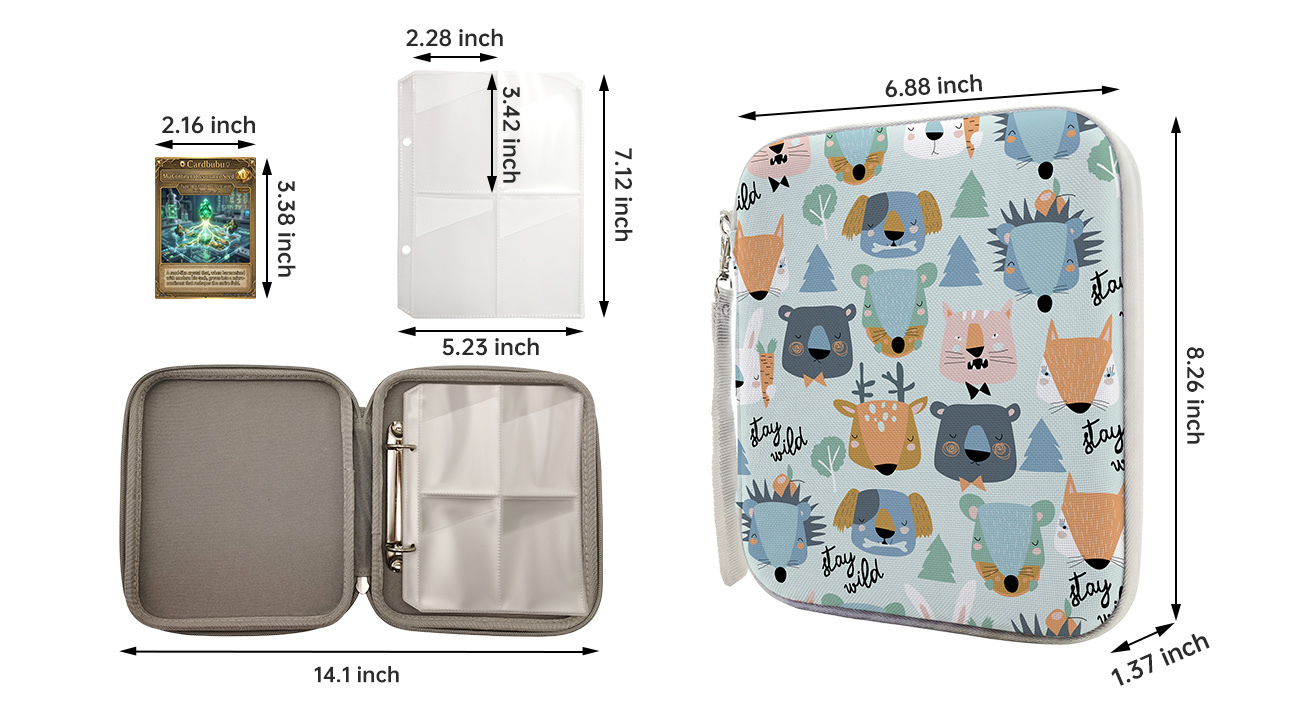 Custom Card Binder Factory for Audio Cards, Game Cards and Collectible Storage