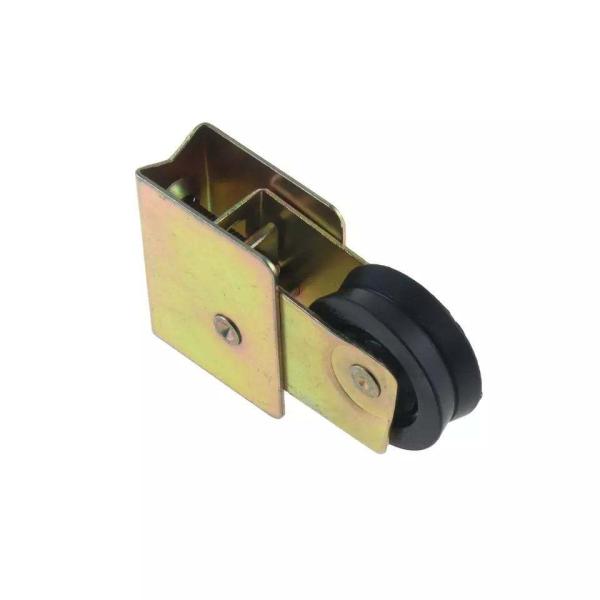 Garrucha De Nylon Mampara Iron Housing Nylon Pulley Sliding Window Roller Steel Sliding Door Wheels