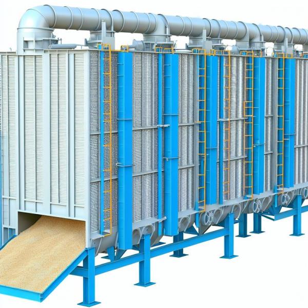 Corn Dryer Machine 100-1000 T/D for Food Processing Industries