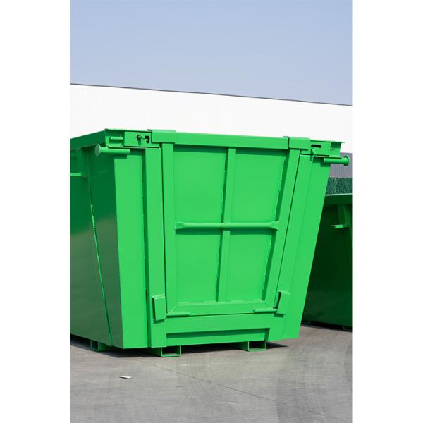 Custom Metal Skip Bin 3 - 8 Cubic Metre Skip Bin Industrial Waste Garbage Bin