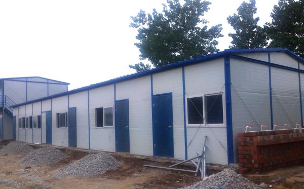 light steel structure wall bearing prefab house for workers