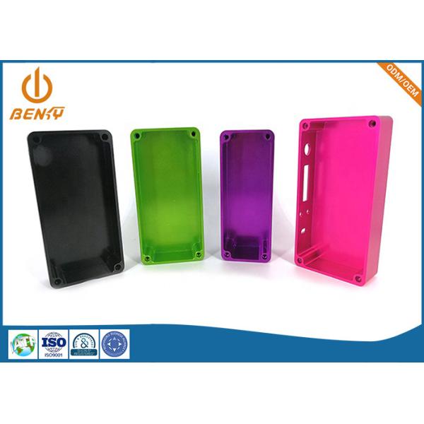 Коробки приложения машины CNC допуска 0.001mm алюминиевые обстреливают части