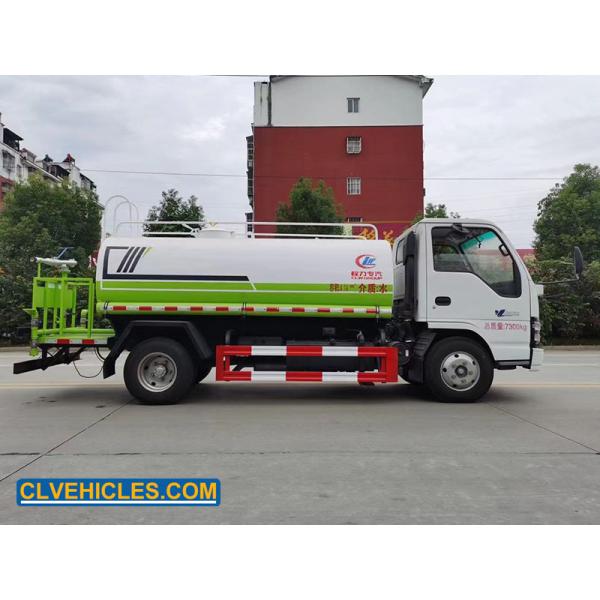 N Series 4x2 ISUZU Water Truck Water Tanker Trailer 5 Ton Capacity