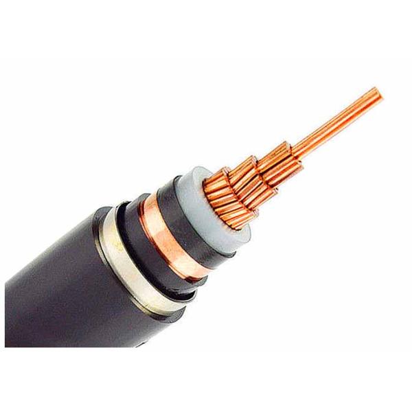 Estándar medio acorazado del IEC del voltaje del cable eléctrico de la sola cinta de acero doble de los corazones