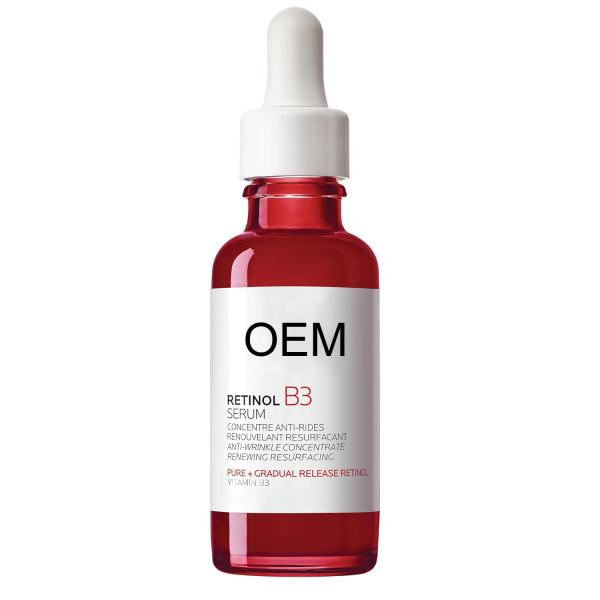 Antienvejecimiento Facial para la esencia Retional B3 Ácido hialurónico Aloe Vera Vitamina C Sero hidratante para el cuidado de la piel