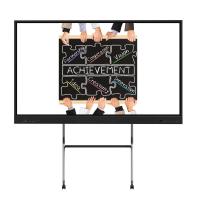 55 65 75 polegadas IR Interativo Whiteboard Finger Multi Touch Smart LCD Display Superposição Touch Frame Para Educação Conferenc