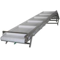 Indústria Alimentar Caminhador Cinturão Inclinado Sistema de Caminhador de Cadeia de Plástico