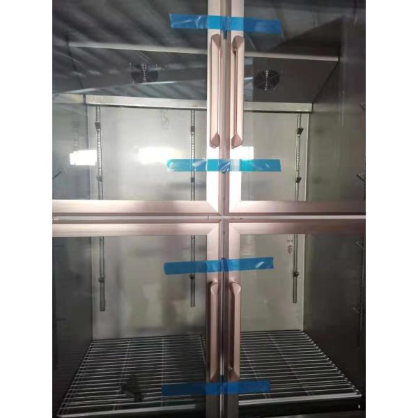 Six Door Glass Door Display Freezer Automatic Defrosting And Defogging