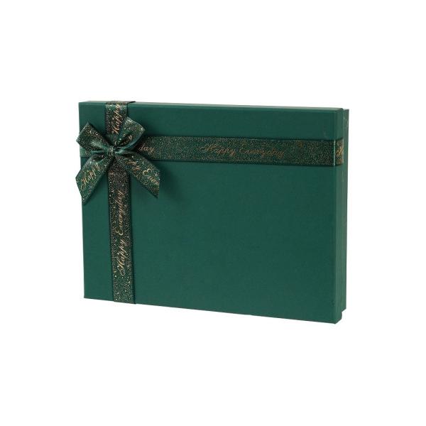 Recycled Materials Custom Luxury Bridesmaid Gift Box with Ribbon and Various Colors