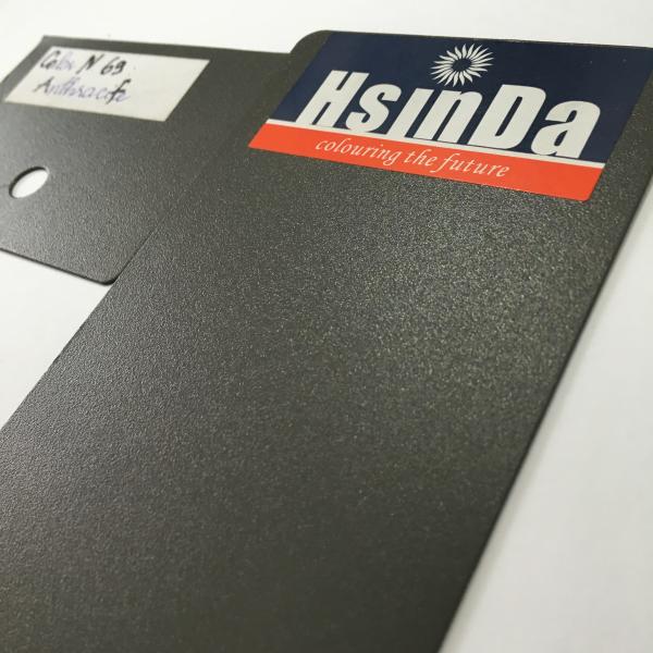 Черный порошок текстуры Санды грубый покрывая ультрафиолетовую химическую устойчивость сопротивления для интерьера