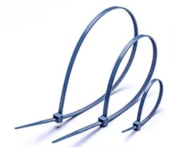 Plastic Magnetic Cable Wire Ties Nylon Food Zip Tie Metal Detectable Cable Tie