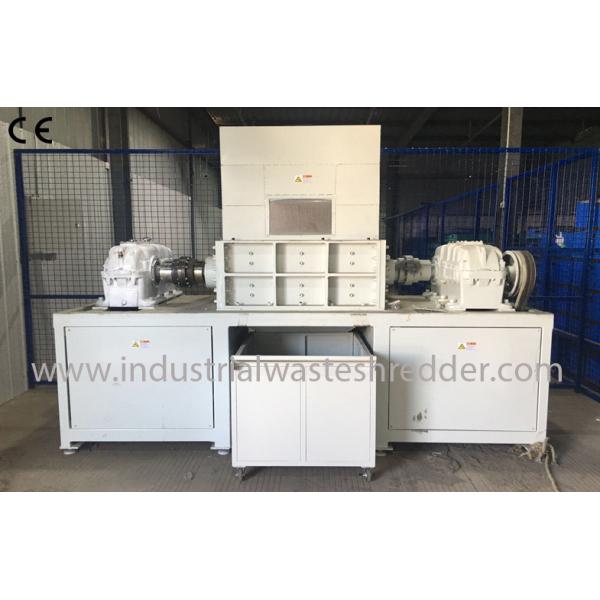 Горизонтальный небольшой шредер бутылки с водой, пластиковая машина дробилки бутылки