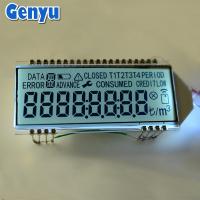 Écran LCD personnalisé rétroéclairé blanc HTN Affichage LCD segmenté 28PIN du compteur d'énergie