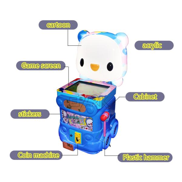 Amusement park Coin operated touch screen video game machines lottery game machine