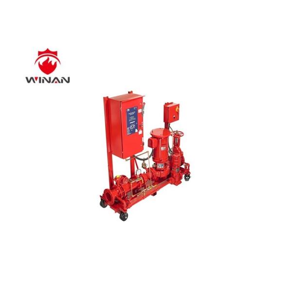 Горизонтальная дизельная использующая энергию система водоснабжения всасывания конца пожарного насоса