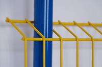 PVC peignant la construction soudée de Mesh Edge Protection Barriers For