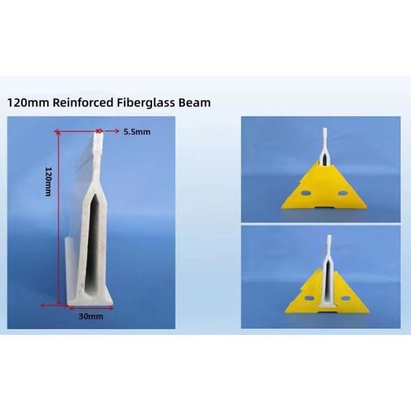Triangle Trapezoid Type Fiberglass Support Beam 120*50mm 120*30mm