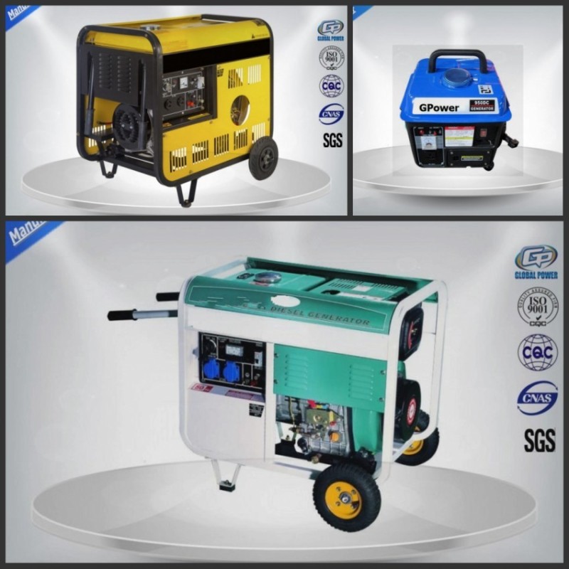 Low Noise Small Portable Generator Set Single Phase 4 Stroke Self - Excitation