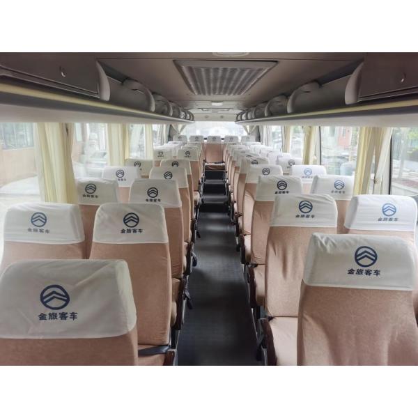Used Tour Bus Used Golden Dragon Bus XML6113J68 49seats Double Doors Yuchai Engine