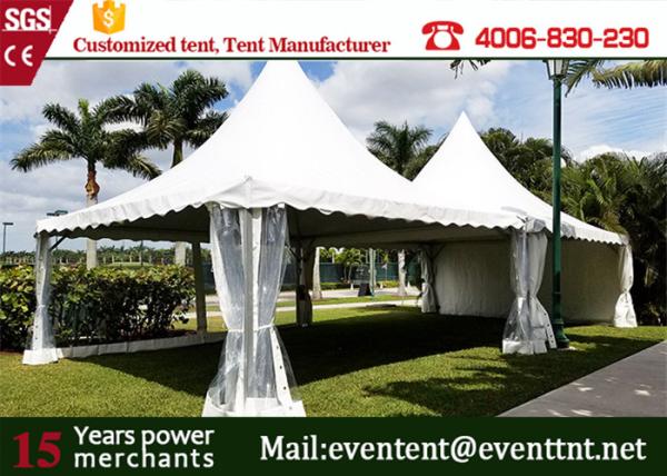 10 x 10 m large aluminum structure large wedding pagoda tent for sale with white cover