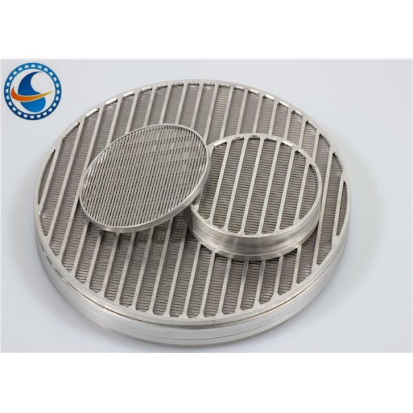 High Mechanical Strength Wedge Wire Sheets For Wheat Tooth / Beer Equipment