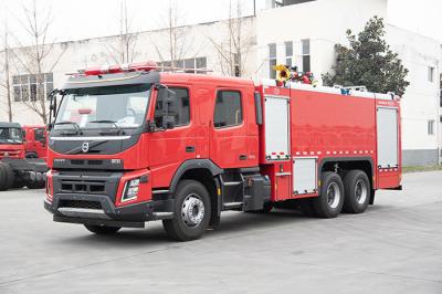 Volve Heavy Duty Foam Fire Fighting Truck with Double Row Cabin
