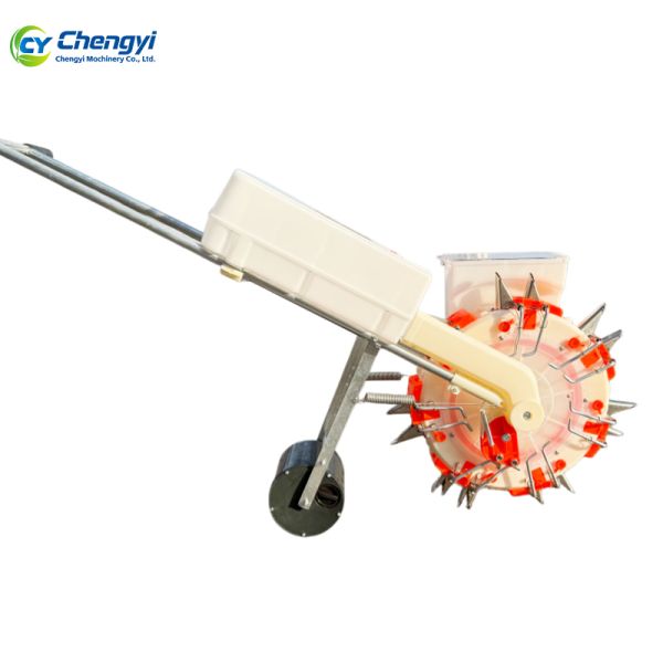 Eco Friendly Plastic Manual Seeder Machine With Fertilization Lightweight Hand Planter