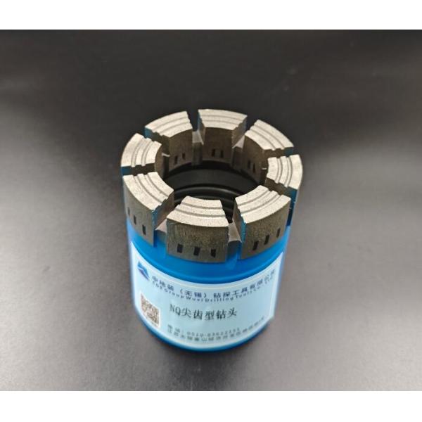 Сверло-коронка диаманта профиля Турбо, пропитанная аттестация Исо в-образного долота