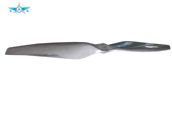Carbon Fiber 50 Inch Propeller , Ground Adjustable Large Drone Propellers
