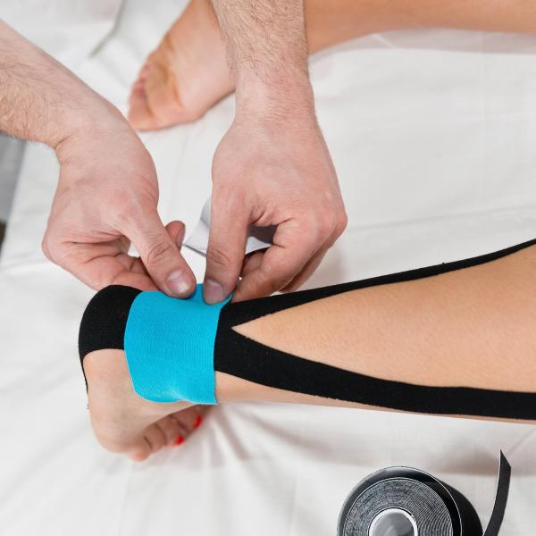 fita cinesiológica para atletas de fisioterapia ombro costas músculos articulações fita esportiva à prova d'água respirável látex livre 5m*5cm