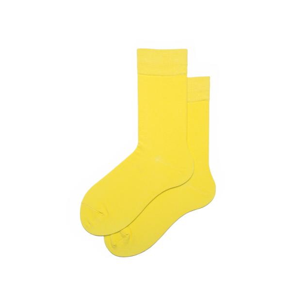 Retro Lady Cotton Loose Plain Coloured Socks Solid Color Tube