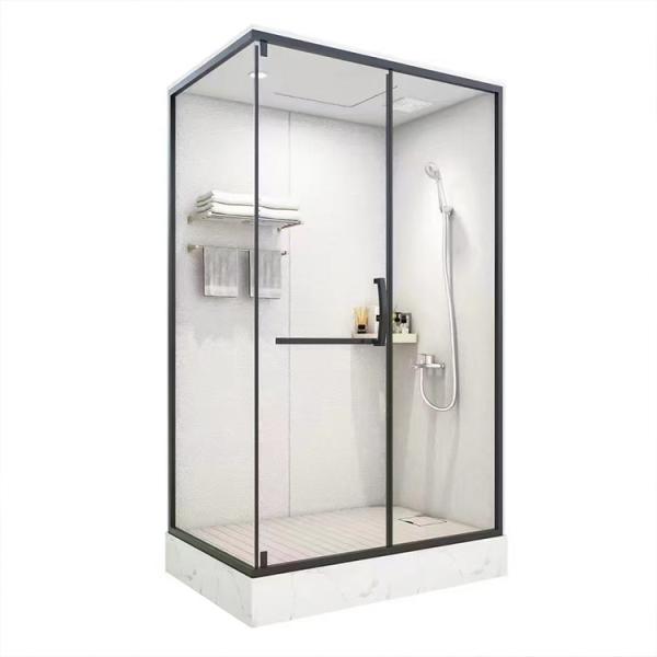 Rectangular Prefab Bathroom Shower Integrated Sewage Treatment Plant