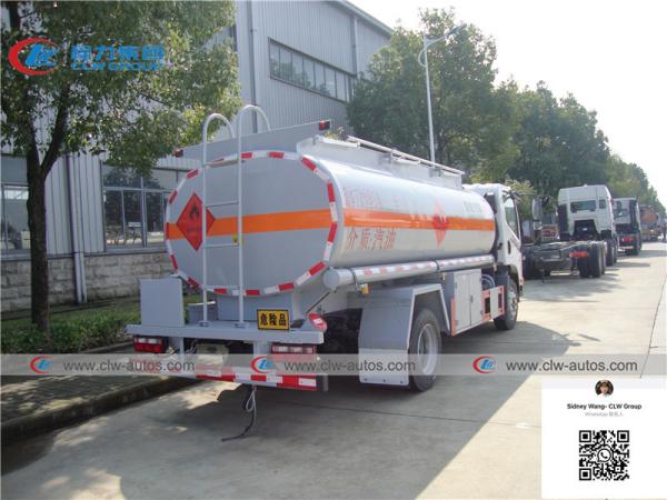 Caminhões distribuidores do combustível móvel de FAW 4x2 140HP 10cbm