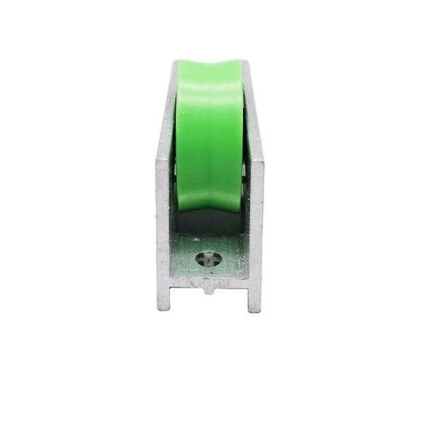Middle East Hot Sales Single Box Roller 30mm V Shape Nylon Pulley Wheel Aluminium Sliding Door Rollers