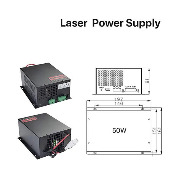 80-100W CO2 Laser Power Supply for CO2 Laser Engraving Cutting Machine MYJG-100W category