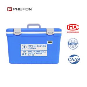 Classe A UN2814 Caixa de transporte de amostras patógenas para equipamentos de