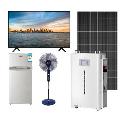 Système de production d'énergie solaire hors réseau 1000W 110V 220V Lifepo4 Station électrique à batterie Système de production d'énergie solaire pour la maison