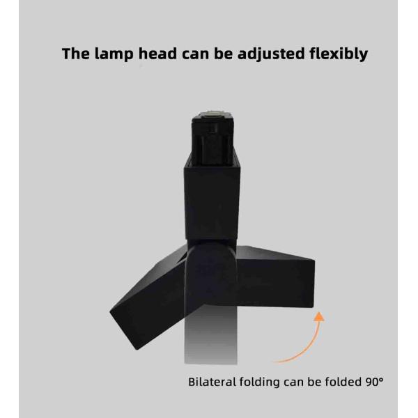 12w 18w Folding LED Magnetic Track Light Without Main Light Living Room Grille Light