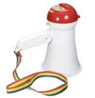 Commutateur de musique Portable Mini Microphone Bullhorn Mega Phone Mic 200M Couverture