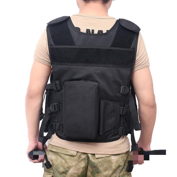 600D Nylon Military Tactical Vest For Camping Mountaineering 55*53*20cm