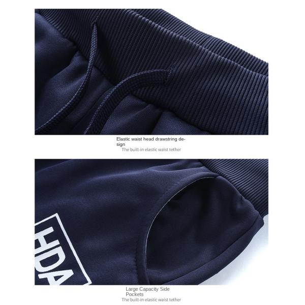Thickened Hooded Sweatshirt and Portable Track Suit for Men's Outdoor Activities