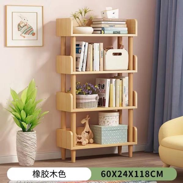 Custom Modern Bookshelves Wooden Furniture Storage For Home Office