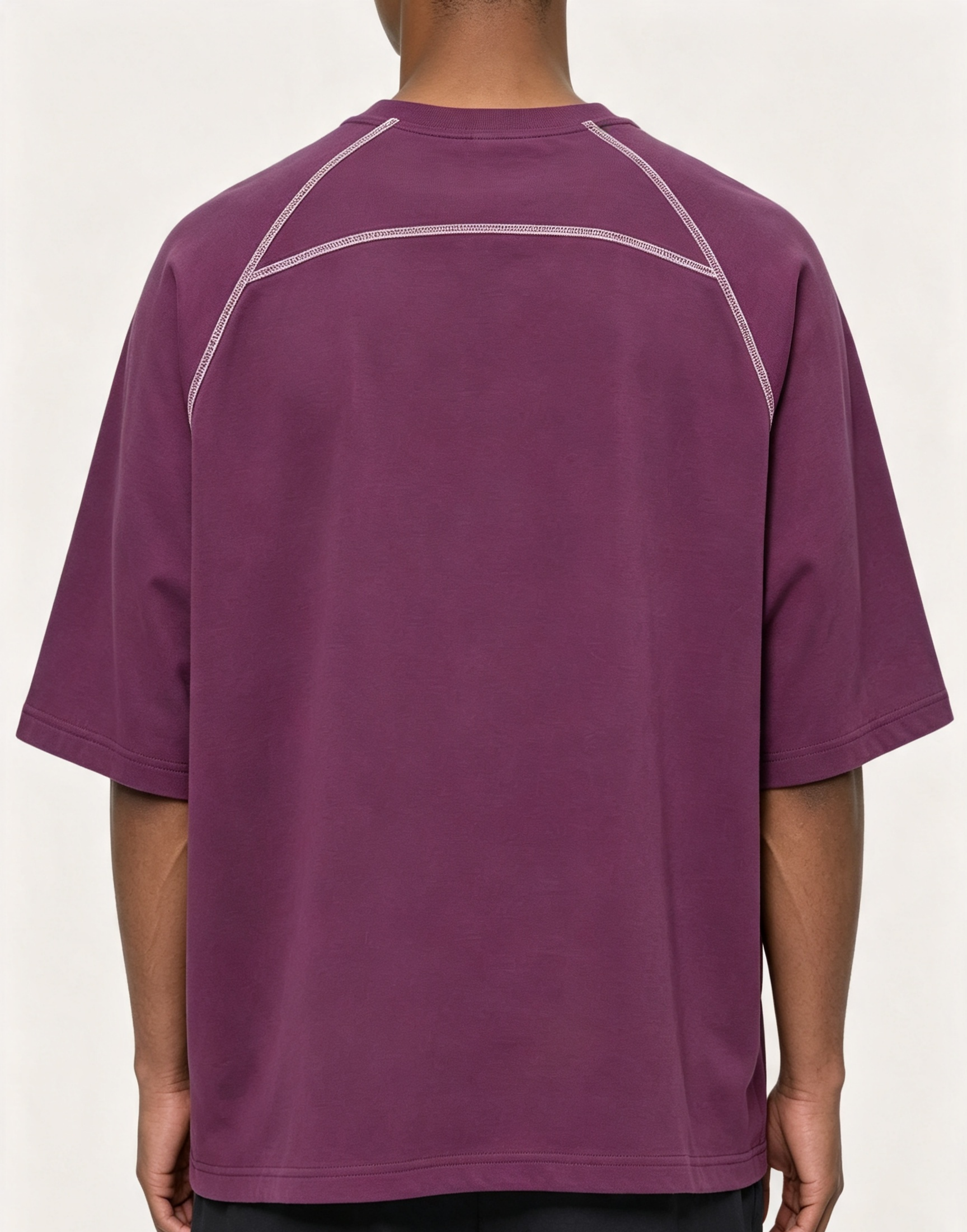 Men’s Quick-Dry Athletic T-Shirt Breathable Casual Raglan Sleeve Summer Sports Top