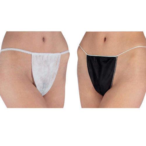 Disposable Polypropylene PP Non Woven Thong T-back Panties Bikini,Opaque,SPA,Spray Tanning Beauty Salon Single